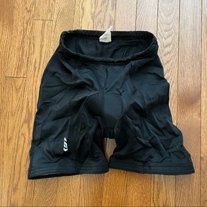 LG padded cycling / spin shorts, size Large